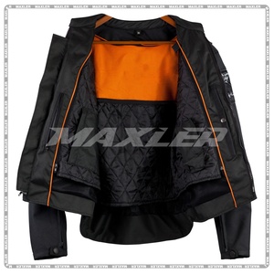 Chaqueta impermeable para moto con rejillas de ventilación, Chaqueta corta aprobada por CE para hombres, chaqueta textil ligera para todas las estaciones - Product Image 5