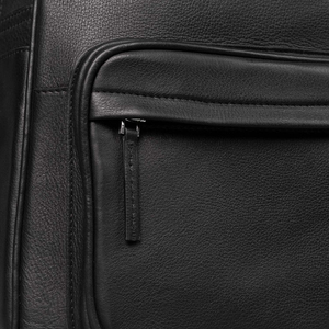 Premium Quality Custom Logo Genuine <b>Leather</b> Sports bag <b>Backpack</b> for <b>Men</b> and Women Heavy Capacity Bag for School College - Product Image 5