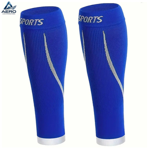 1 paire de manchons de compression respirants et élastiques pour les mollets, pour la course à pied, le football, le basketball, la gym et la randonnée - Product Image 2