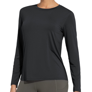 Camiseta de Yoga al por Mayor para Mujer con Logotipo Frontal, Calidad Premium, Tela Elástica Cómoda, Transpirable, de Secado Rápido, para Gimnasio y Entrenamiento - Product Image 1