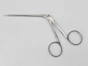 Micro-pince à oreilles à mâchoires dentelées droites 1,6x7,0mm 5-3/8" Instrument microchirurgical ORL Otologie par Vaslcare - Product Image 4