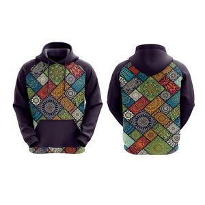 Sudaderas con Capucha Sublimadas al por Mayor de Poliéster, Sudaderas con Estampado para Hombre y Mujer, Sudadera de Manga Larga de una Pieza para Hombre - Product Image 1