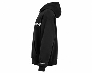RELEVO INDUSTRIES Sudaderas con Capucha y Cremallera para Hombre, 100% Algodón Tejido, Estilo Oversize Casual, Estampado de Diamantes de Imitación, Estilo Hip-hop, Otoño - Product Image 3