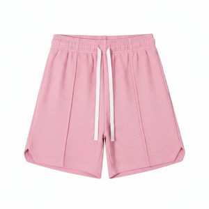 Pantalones Cortos Deportivos Casuales para Hombre, de Algodón y Poliéster, 220 GSM, Corte Regular, Largura hasta la Rodilla, Transpirables, de Secado Rápido, Ligeros, Servicio OEM - Product Image 1
