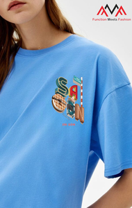 Camiseta de Manga Corta para Hombre FMF, 65% Algodón + 35% Elastano, Estampada (Estampado Gráfico), Casual/Ropa Urbana/Ropa de Playa, Poliéster/Algodón - Product Image 5