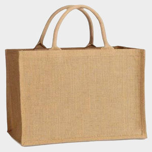 Bolso de compras de yute con logotipo personalizado de alta calidad, lienzo de algodón, estilo de moda, función plegable para viajes, promoción Aus - Product Image 3