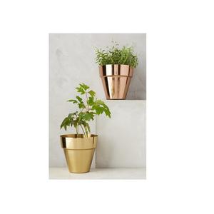 Macetas modernas metálicas para interiores, hechas a mano, elegantes, en stock a precio de mayorista. - Product Image 5