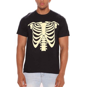 T-shirt 100 % coton OEM avec impression graphique intégrale sur toute la surface, tee-shirt surdimensionné pour hommes, fabricant sur mesure de t-shirts pour hommes - Product Image 2