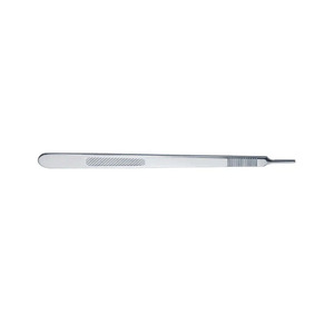 Manche de scalpel chirurgical jetable professionnel avec support de lame BP extra long - Product Image 1
