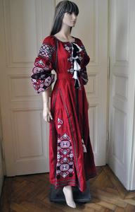 ชุดลำลองสตรีแขนยาว,สไตล์ใหม่ผ้าฝ้ายปักลายดอกไม้ขนาดใหญ่พิเศษสำหรับฤดูร้อน - Product Image 5