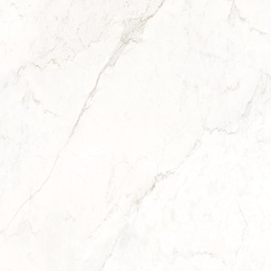 Losas de Porcelana Pulida Carrara Fluent White, Superficies Elegantes con Efecto Mármol para Interiores de Lujo - Product Image 1