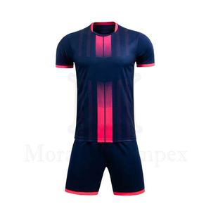 Pantalones cortos de entrenamiento de fútbol de poliéster transpirable personalizados para hombre, camiseta de estilo informal con conjunto completo de uniforme para ropa de fútbol de verano - Product Image 2
