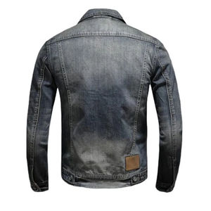 Chaqueta Vaquera al por Mayor para Hombre, de Alta Calidad, Estilo Casual, Transpirable, con MOQ Bajo - Product Image 4
