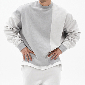 Wholesale Price Custom Logo Printed Heat-Transfer Fleece 100% Polyester Men's Winter New Fashion Tracksuit <b>Jumper</b> - Product Image 5