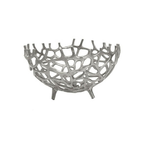 Bol à fruits secs en aluminium fait main, durable et luxueux, très demandé, compatible lave-vaisselle, pour l'hôtellerie et la restauration événementielle - Product Image 1