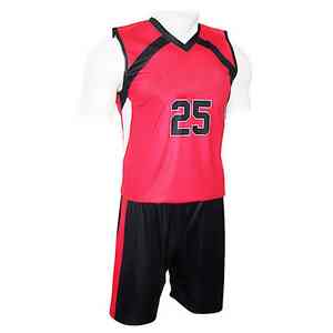 Uniforme de voleibol de diseño personalizado para equipos, tela de poliéster transpirable, ajuste cómodo para entrenamiento en interiores y exteriores. - Product Image 2