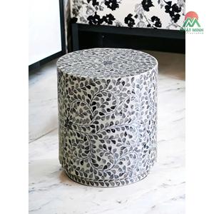 Mesa auxiliar de alta calidad para sala de estar, llamativa, moderna, de nácar, hecha a mano, decorativa, ecológica, duradera - Product Image 3