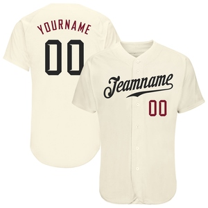 Maillot de baseball authentique OMMIZ INDUSTRY personnalisé, blanc à fines rayures, blanc-noir, le plus vendu en gros - Product Image 2