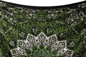 Tapiz Psicodélico Bohemio con Mandala Hippie, Tapiz Decorativo Indio para Colgar en la Pared, Cubrecama para Dormitorio, Sala de Estar - Product Image 2