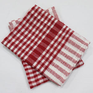 Serviette de cuisine en coton 100% à motif à carreaux, serviettes de cuisine de haute qualité en coton provenant d'Inde - Product Image 5