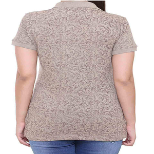 Camiseta Polo para Mujer, Nuevo Diseño, Logotipo Bordado, Corte Clásico, Algodón Piqué Suave, Verano - Product Image 3
