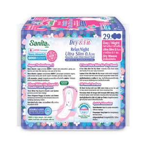 OEM ODM Ultra Delgado 0,15 cm Relax noche servilleta sanitaria ajuste suave 29cm alto desechable algodón PE Material flujo pesado uso nocturno - Product Image 2