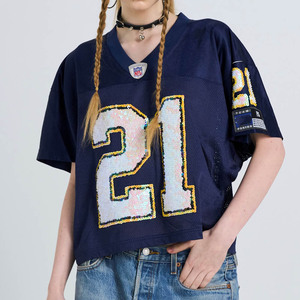 OEM Wholesale Breathable Material Men <b>Mesh</b> American Football Jersey Shirts Custom Screen Printed Logo <b>Short</b> Sleeve V Neck Jersey - Product Image 1