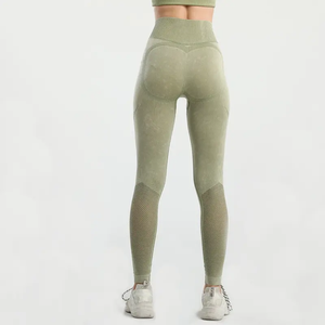 Tie Dye Women Yoga Leggings High Waist Seamless Push Up Gym Fitness Pants Quick Dry <b>Stretch</b> Workout Activewear - Product Image 2