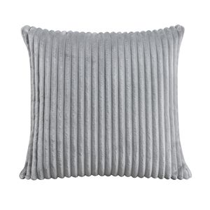 Sillón Esquinero para Sala de Estar con Patas de Madera Maciza, Tapicería de Pana Gris, 1 Pieza, Cojín Suave y Cómodo - Product Image 6