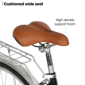 <span class=keywords><strong>Bicicleta</strong></span> Urbana para <span class=keywords><strong>Mujer</strong></span> JOYKIE HIALND, 26 Pulgadas, Acero de Alta Resistencia, Frenos V Delanteros y Traseros, 7 Velocidades, Manillar de Playa, Asiento Grueso, 90% SKD, Venta al Por Mayor - Product Image 3
