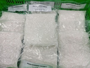 Premium 100 pour cent organique congelé noix de coco viande naturel végétalien Snack en vrac fournisseur en gros du Vietnam qualité d'exportation - Product Image 6