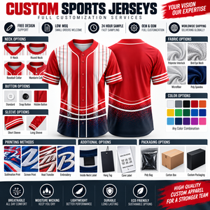 Camiseta de Béisbol Juvenil Sublimada Personalizada, Uniforme de Equipo Infantil, Ligera, Transpirable, con Botones, OEM - Product Image 3
