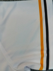 Puerto Rico Baseball Jersey Men Short Sleeve White Black <b>Gold</b> Sublimated Print <b>Button</b> Front Regular Fit All Seasons - Product Image 2