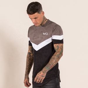 เสื้อยืดโอเวอร์ไซส์ผ้าคอตตอนหนานุ่ม พิมพ์ลายกราฟิกคุณภาพสูง สีน้ำตาลฟอกกรด สำหรับผู้ชาย พร้อมโลโก้แบบกำหนดเอง - Product Image 2