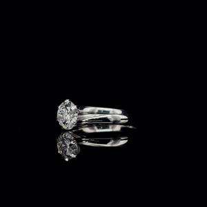 18K Gold Lab Created Diamond Solitaire <b>Ring</b> for Women Romantic IGI Certified Brilliant <b>Engagement</b> <b>Ring</b> - Product Image 3