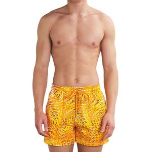 Shorts de bain pour hommes à sublimation frontale, couleurs de tissu personnalisées, impression, séchage rapide, cordon de serrage réglable, élastique - Product Image 6