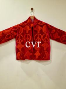 Chaqueta Vintage de Terciopelo con Cuello Mandarín, Manga Larga, Patrón Grabado Yin Yang, Cierre de Cremallera, Tallas Grandes, Ropa Exterior para Mujer - Product Image 2
