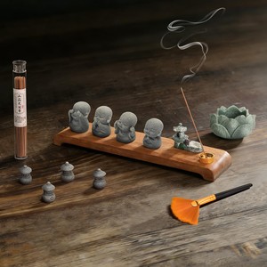 Figuras y esculturas de madera de bambú OEM personalizadas al por mayor |   Aqdus Saleem India - Product Image 5