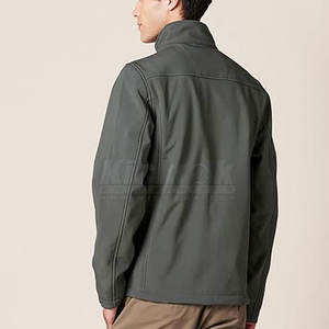 Modern <b>Waterproof</b> Windbreaker <b>Jacket</b> with Stand Collar and <b>Thin</b> Material for Travel Running Outdoor Winter Activities - Product Image 3