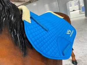 Horse Saddle Pad <b>Equestrian</b> Horse Riding Pad High Quality or Horse wholesale custom saddle pads - Product Image 4