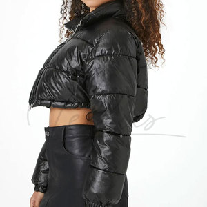 Casual Wear Long Sleeve Zipper Puffer <b>Jackets</b> For Girls Top Trending New Design Fashionable Ladies Puffer <b>Jackets</b> - Product Image 2