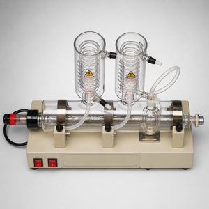 Unidad de Destilación de Agua Pura de Doble Etapa de Vidrio Borosilicato para Laboratorio, 4 Litros por Hora - Product Image 3