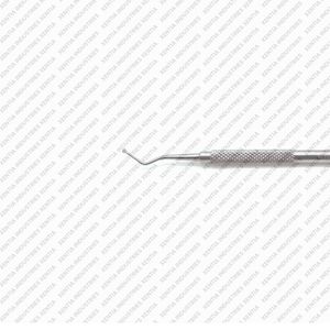 Cuchara Excavadora Dental de Alta Calidad 2mm 19W de Doble Extremo de Acero Inoxidable para Restauración y Eliminación Quirúrgica de Caries - Product Image 6