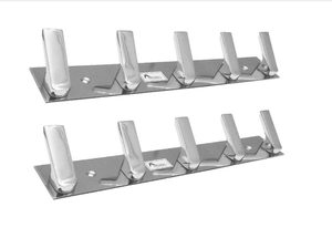 5 Pin Modern Stainless Steel Cloth <b>Hook</b> Wall Mounted SS202 Heavy Duty Rustproof Door <b>Towel</b> Hanger for Bathroom Kitchen Home - Product Image 5