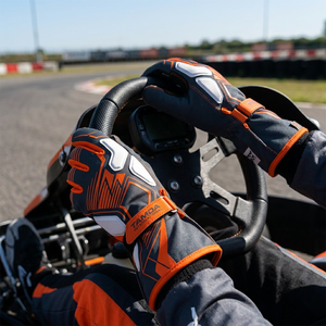 Premium Quality Go Kart Racing <b>Gloves</b> Unisex | Full Finger <b>Touch</b> Screen Breathable Lightweight Outdoor Karting <b>Gloves</b> - Product Image 2