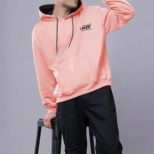 เสื้อฮู้ดดี้ทรงโอเวอร์ไซส์ สวมใส่สบาย ดีไซน์ทันสมัย เหมาะสำหรับใส่ในชีวิตประจำวัน สไตล์สตรีทแฟชั่น ให้สัมผัสนุ่มนวล - Product Image 5
