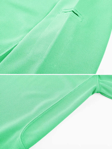 Chemise décontractée pour homme à manches courtes, 100 % coton respirant, couleur unie, avec logo personnalisé brodé sur le devant - Product Image 3