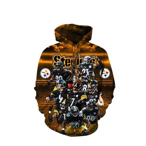 OEM Vêtements Streetwear Usine Personnalisée Logo Sublimé Impression À Capuche - Product Image 5