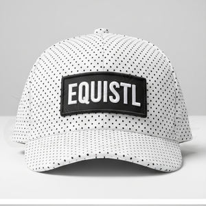 Gorras de Béisbol Blancas al por Mayor, Gorras con Parche de Puntos Negros, Gorras de Moda Urbana para Hombres y Mujeres - Product Image 3