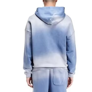Ensemble survêtement homme personnalisé en molleton de coton épais 400 GSM, sweat à capuche et pantalon de survêtement, modèle oversize vierge - Product Image 6